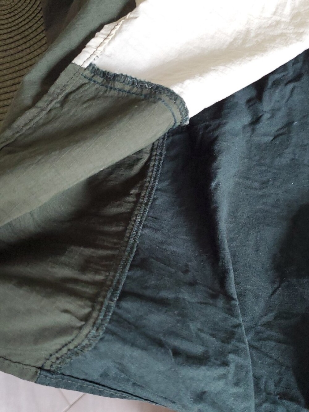 Colorblock Utility Button Up - Picture 6 of 8